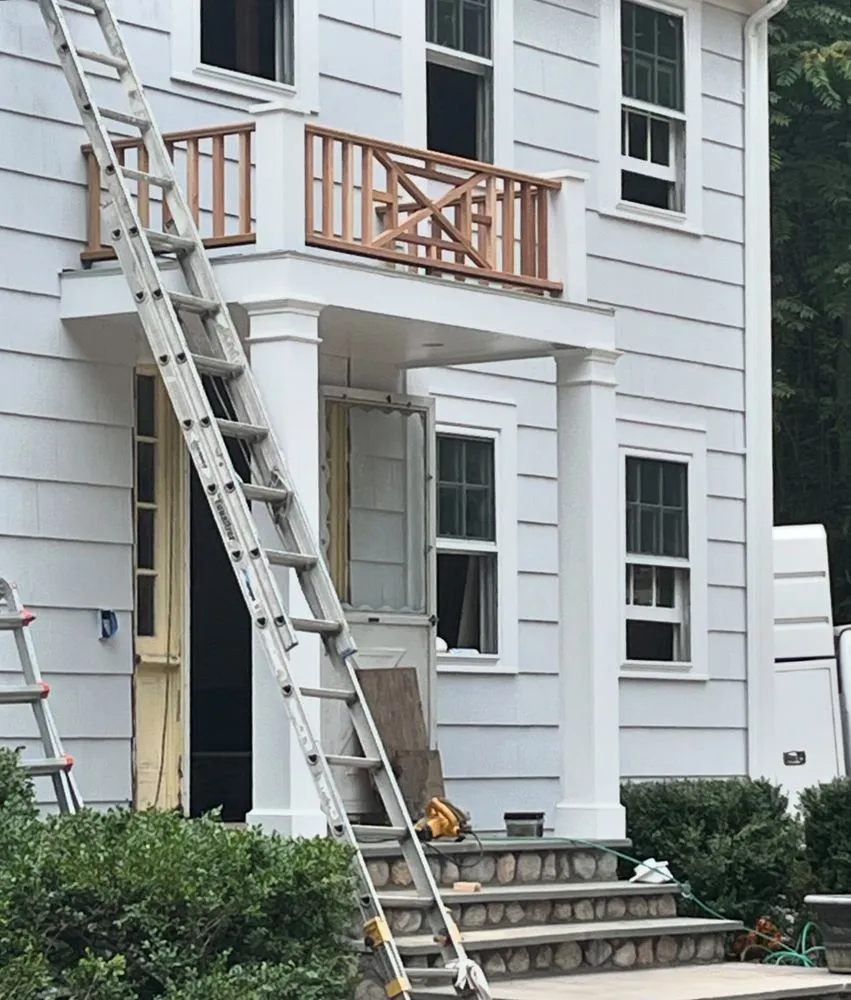 Custom landscape design with custom design in Darien, CT by Stone Bridge