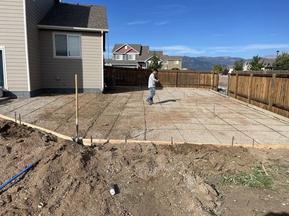 Professional residential landscaping for beautiful yards in Colorado Springs, CO by Stone Construction DBA SC Concrete