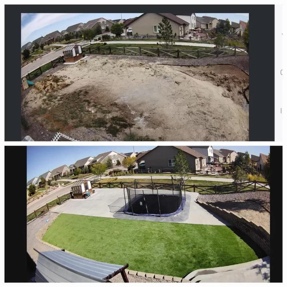 Expert lawn care service for outdoor upgrades in Colorado Springs, CO by Stone Construction DBA SC Concrete