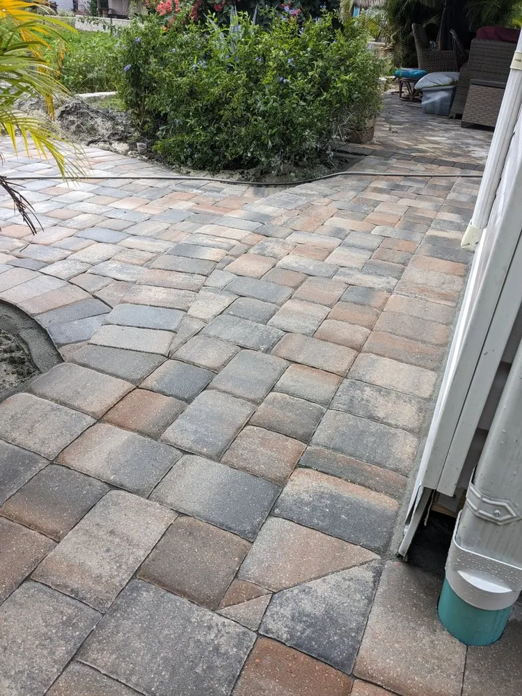 Professional landscape installation in Okeechobee, FL by Stone Craft