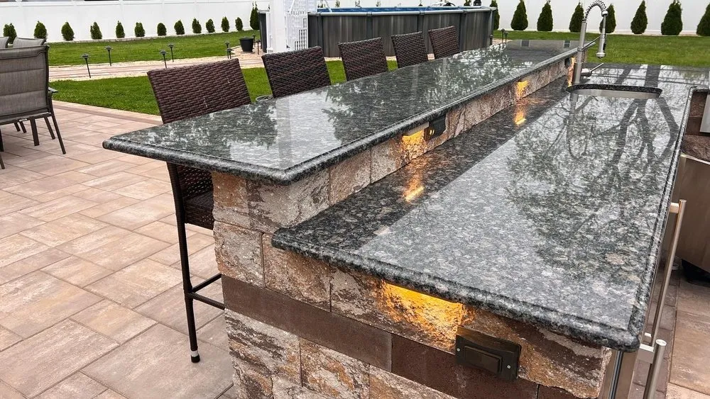 Custom landscape installation near you across Deer Park, NY - Stone Creations of Long Island Pavers & Masonry