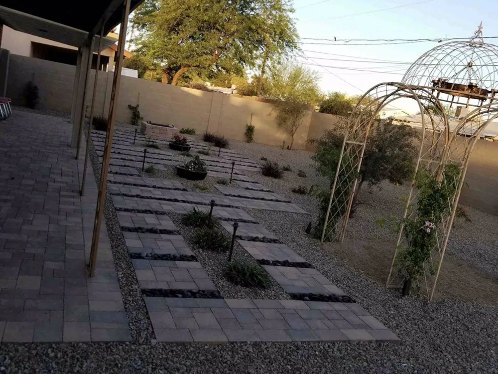 Top-rated outdoor landscaping in Waddell, AZ by Stone Creek Landscaping & Design