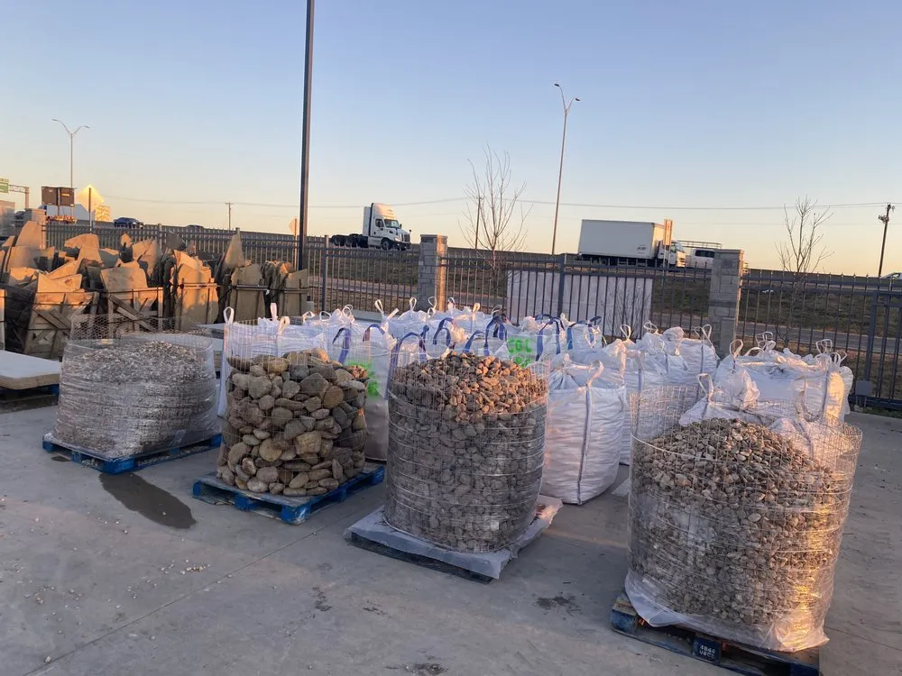 Affordable yard cleanup service for residential properties in Hutchins, TX by Stone Depot of Texas