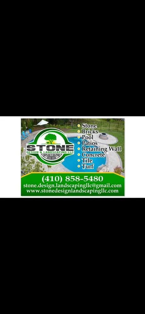 Professional yard maintenance for beautiful yards in Crownsville, MD by Stone Design & Landscaping LLC