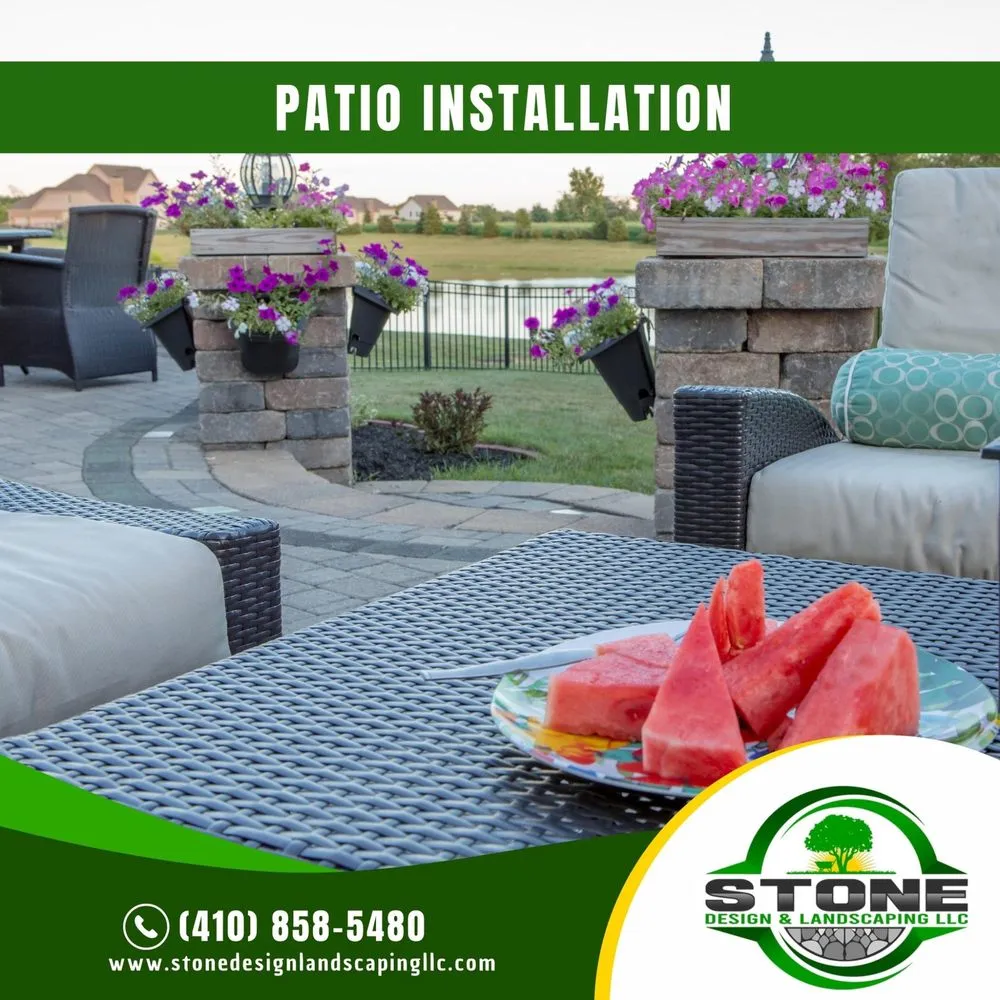 Expert lawn mowing service for beautiful yards in Crownsville, MD by Stone Design & Landscaping LLC