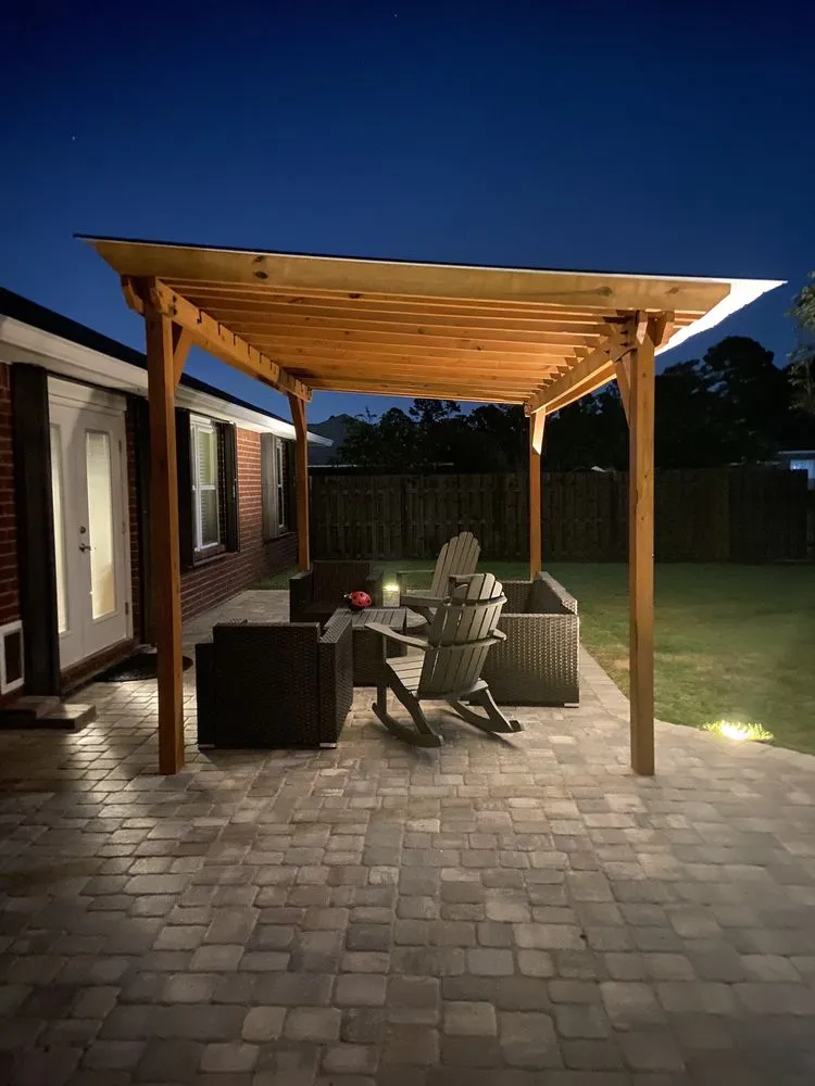 Top-rated outdoor landscaping in Pensacola, FL by Stone Family Services