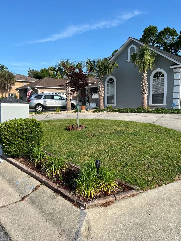 Custom outdoor landscaping experts serving Pensacola, FL - Stone Family Services