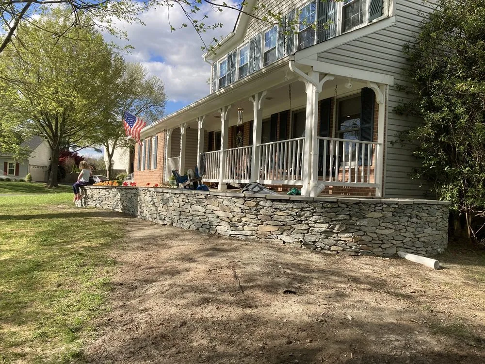 Custom residential landscaping in Silver Spring, MD - Stone Garden