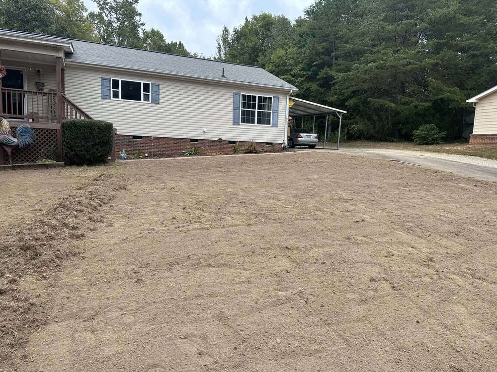 Expert garden landscaping for residential properties in Iron Station, NC by Stone Grading and Landscape