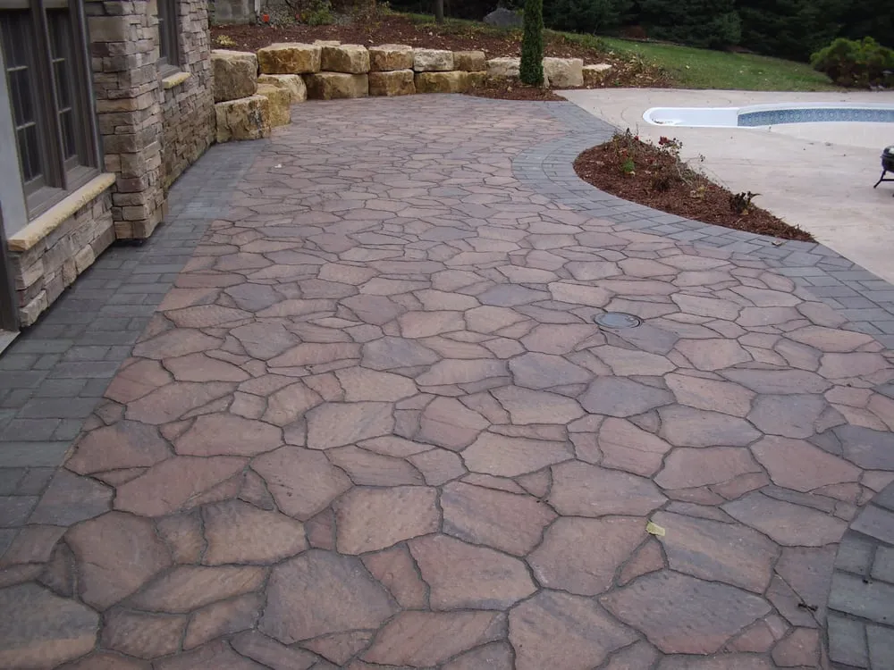 Affordable lawn mowing service with custom design in Chaska, MN by Stone Mountain