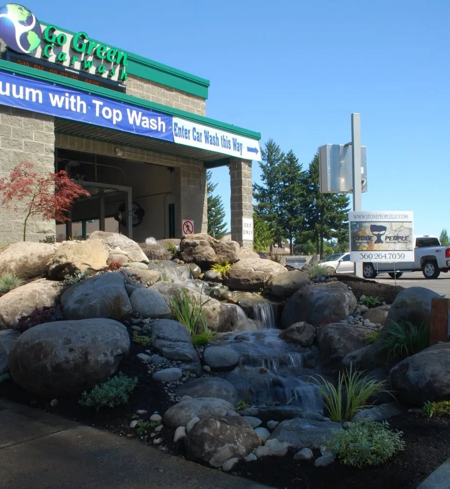 Local landscape installation in Tenino, WA by Stone People