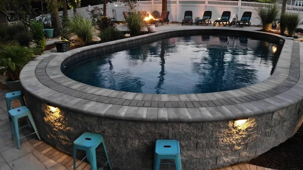 Affordable residential landscaping in Newton, NH by Stone Ridge Outdoor Experiences