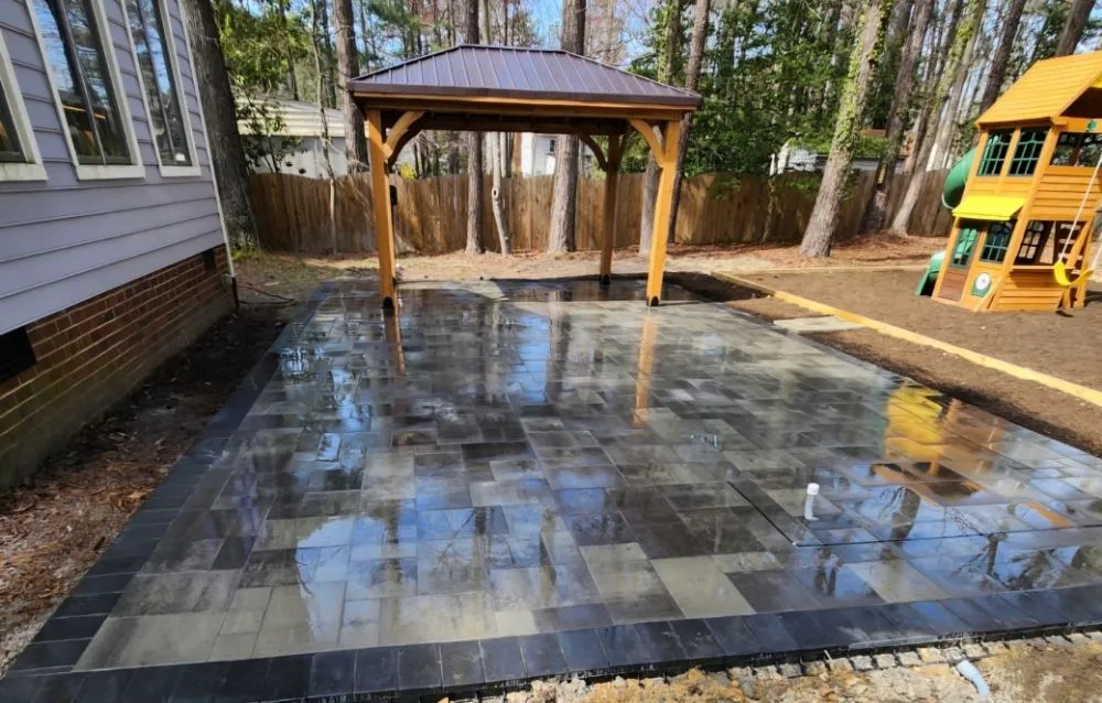 Professional yard cleanup service near you in Richmond, VA by Stone River Landscapes