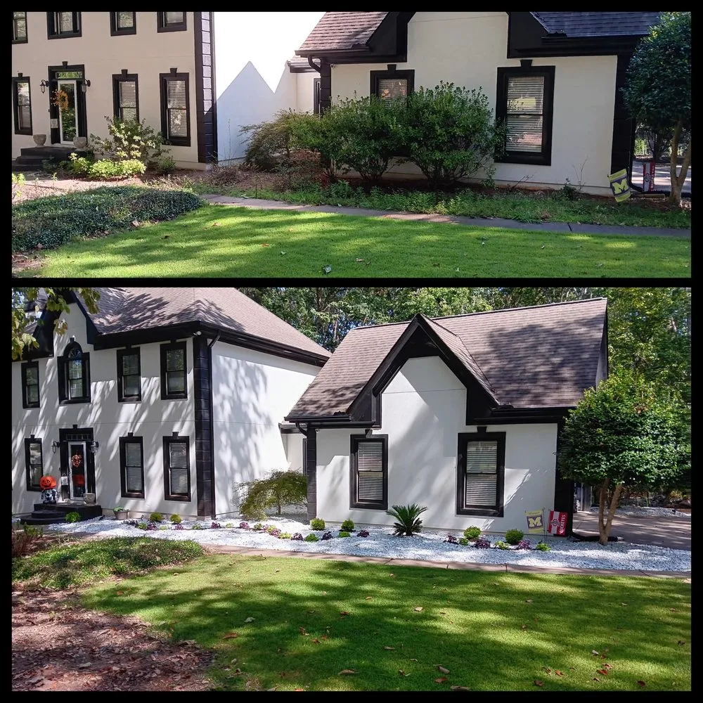 Local residential landscaping for year-round maintenance in Lawrenceville, GA by Stone Rose Outdoor Designs