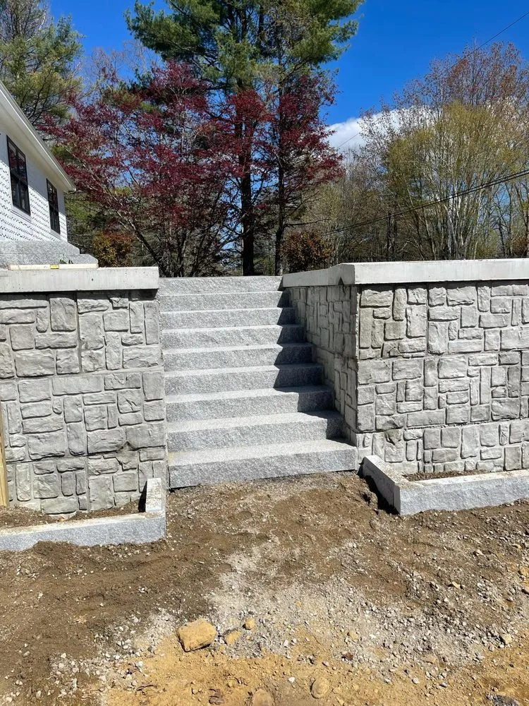 Reliable landscape installation in Saco, ME by Stone Solutions Maine