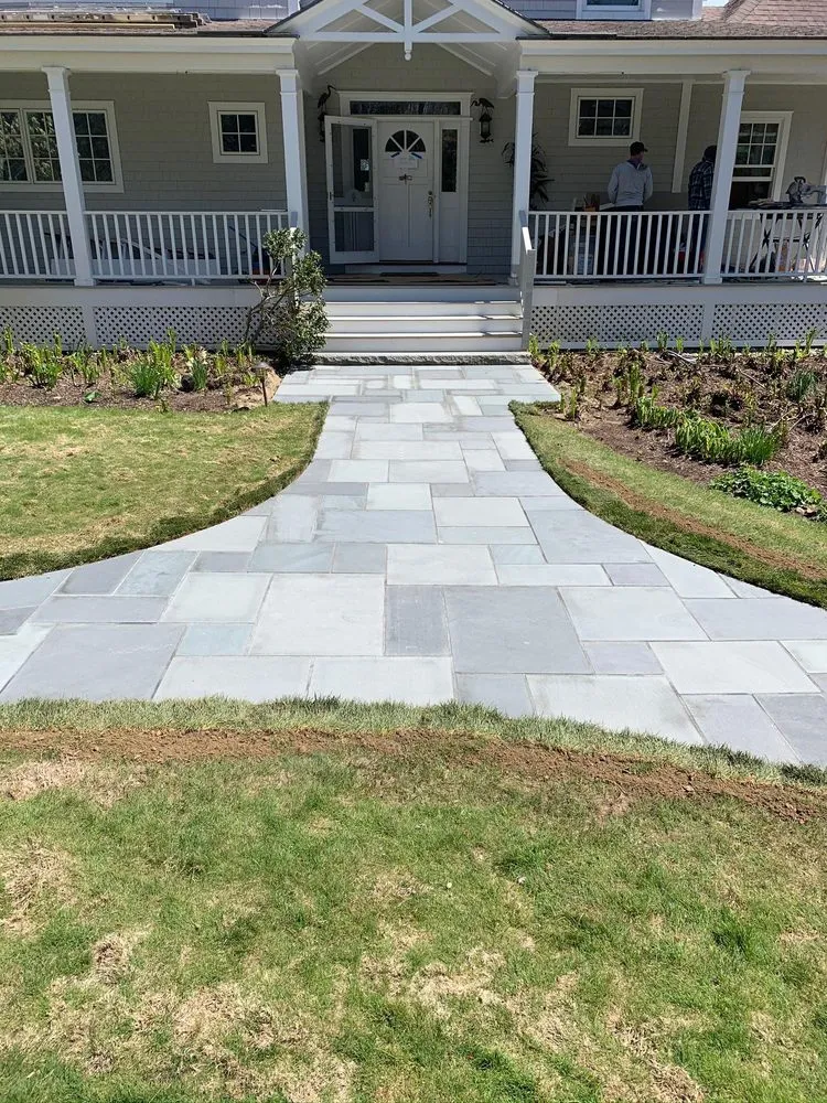 Affordable landscaping services for homes in Saco, ME by Stone Solutions Maine