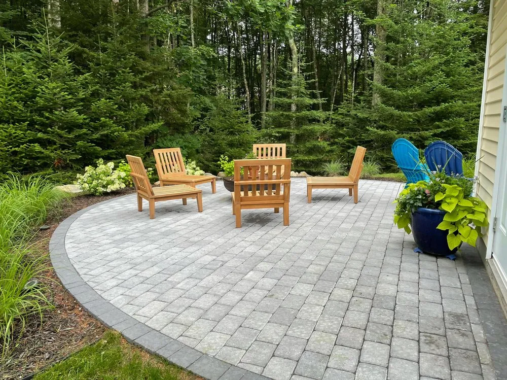 Local yard cleanup service for outdoor upgrades in Saco, ME by Stone Solutions Maine