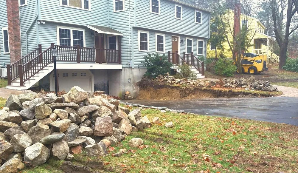 Reliable residential landscaping near you across Stow, MA - Stone Wall Designers