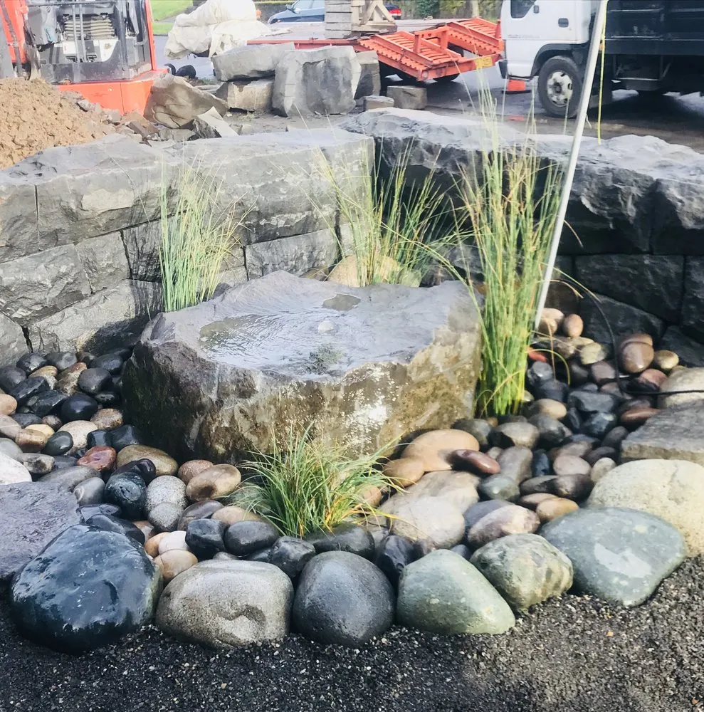 Affordable landscape installation in Baker City, OR - Stone Water Tree