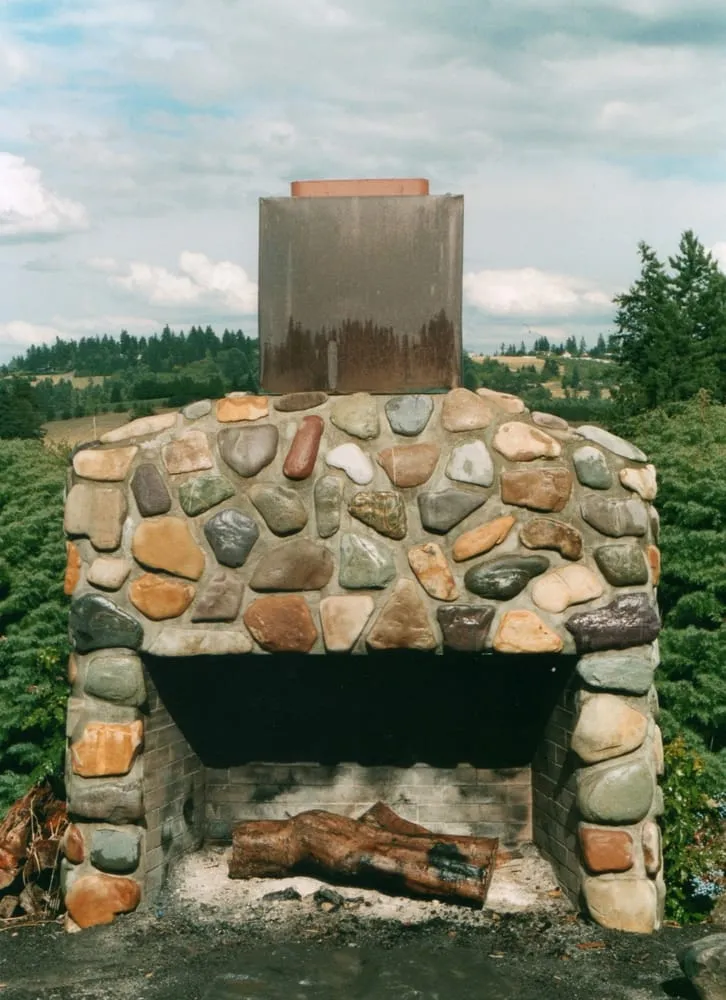 Local landscape installation with custom design across Baker City, OR - Stone Water Tree