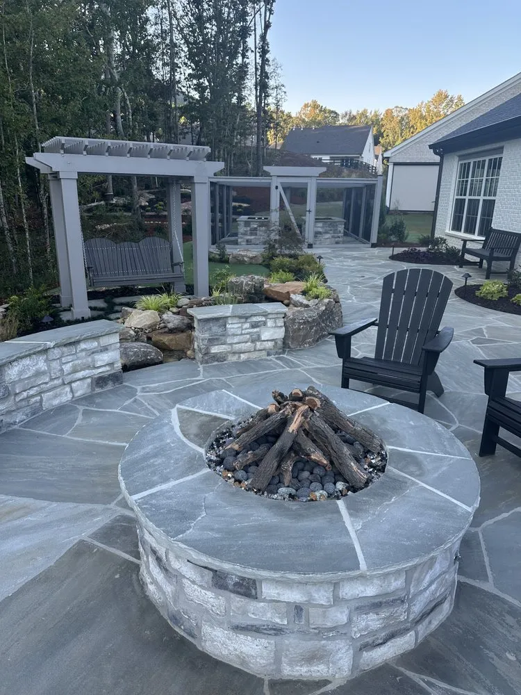 Custom landscaping services near you across Cumming, GA - StoneAge Stonescapes
