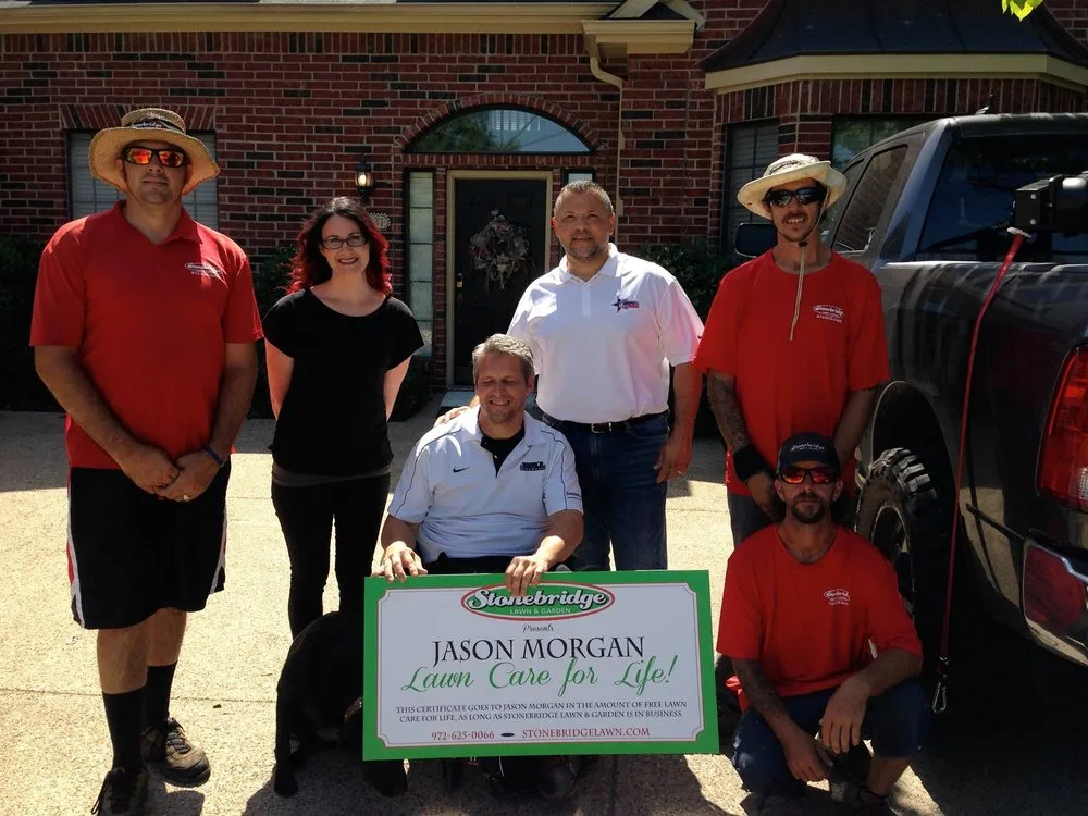 Trusted lawn care service with custom design across The Colony, TX - Stonebridge Lawn & Garden