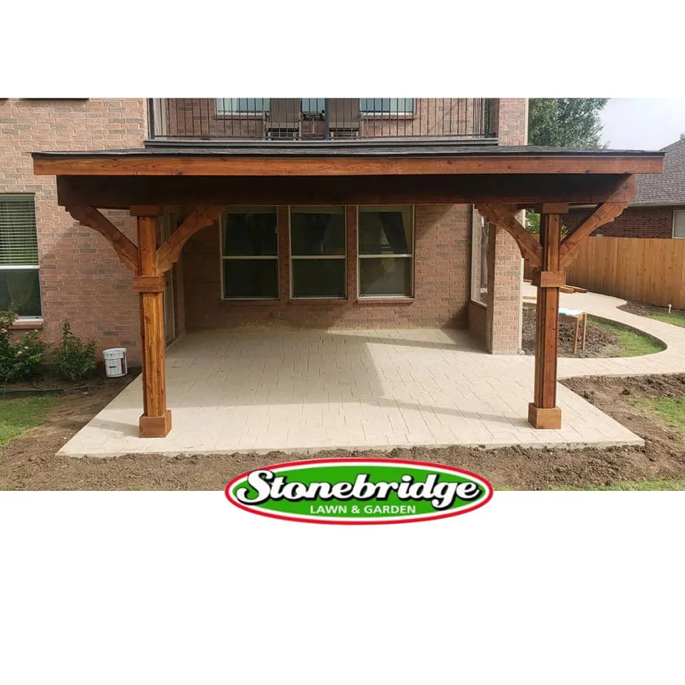 Professional garden landscaping for residential properties across The Colony, TX - Stonebridge Lawn & Garden