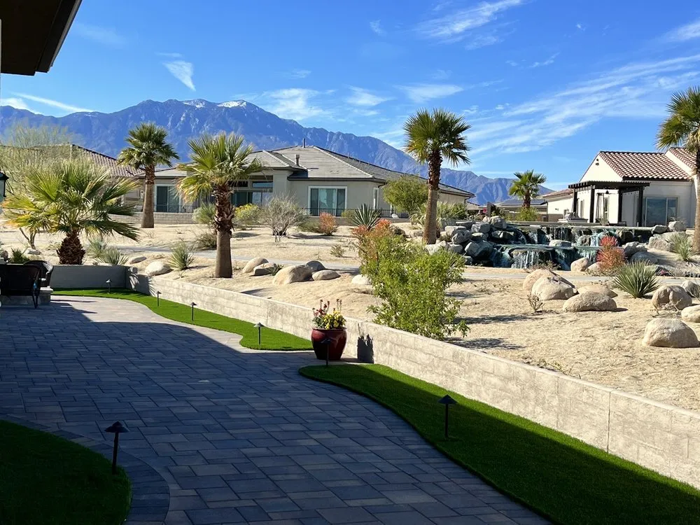 Reliable yard maintenance with custom design in Rancho Mirage, CA by Stonecreek Pools and Spas