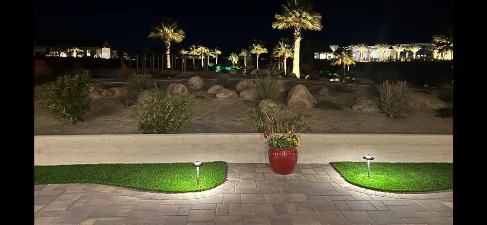 Custom residential landscaping for homes in Rancho Mirage, CA by Stonecreek Pools and Spas