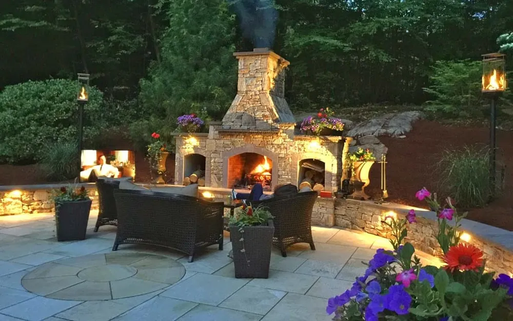 Professional landscape design for year-round maintenance across Westborough, MA - Stonefire Outdoor Living