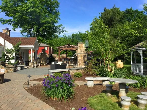Professional landscape design in Westborough, MA by Stonefire Outdoor Living