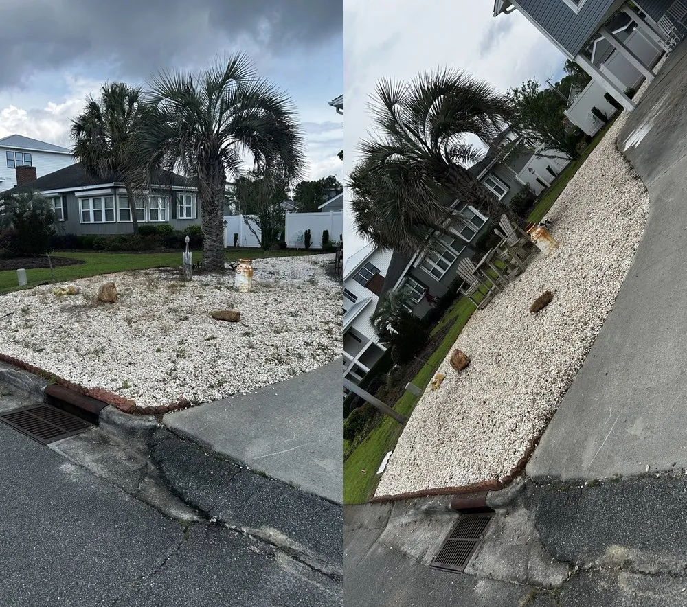 Custom yard cleanup service for year-round maintenance across Wilmington, NC - Stoners Landscaping