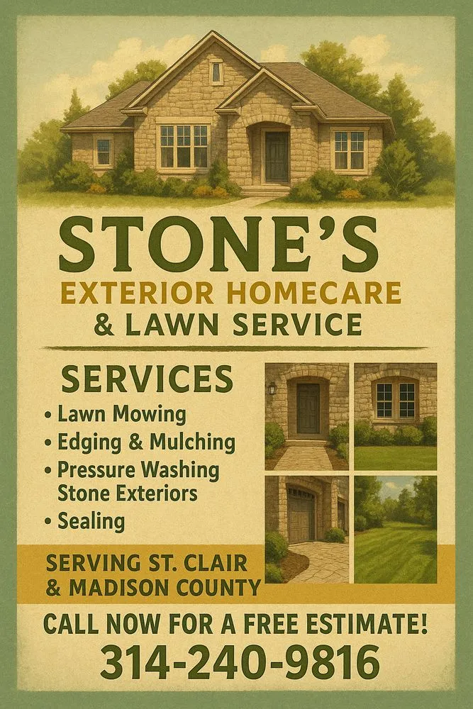 Affordable yard maintenance for year-round maintenance in Ofallon, IL by Stone's Interior Painting and Flooring