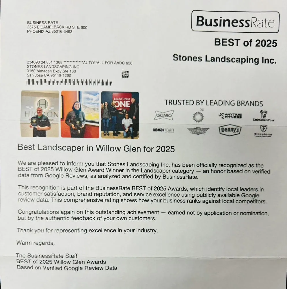 Custom residential landscaping in San Jose, CA by Stones Landscaping