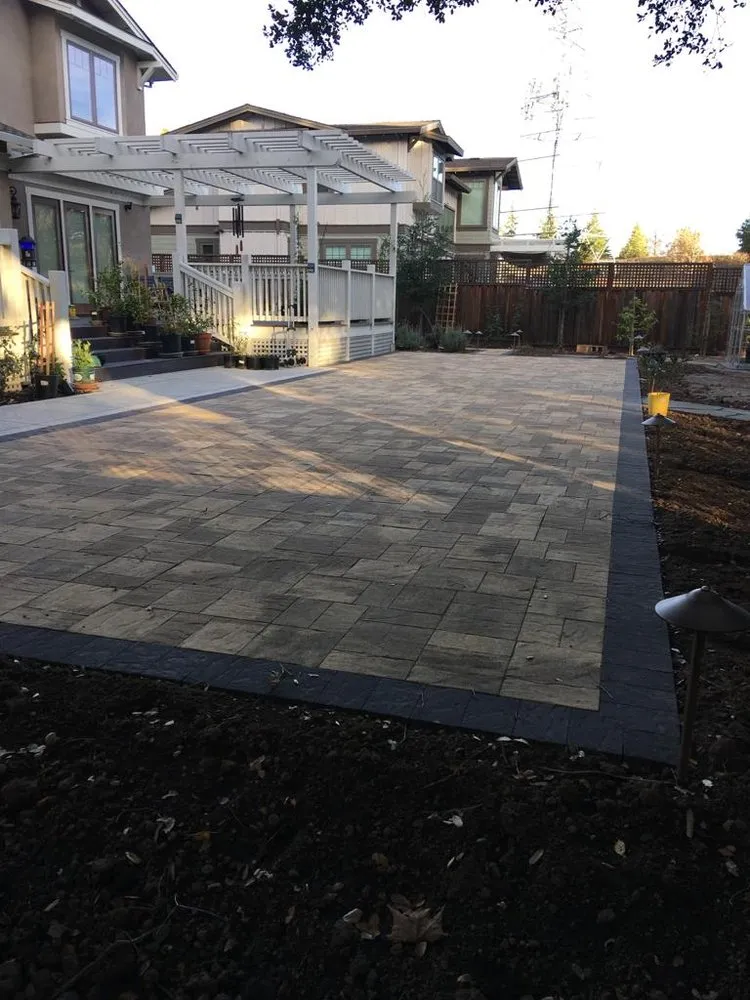 Expert lawn mowing service with custom design in San Jose, CA by Stones Landscaping