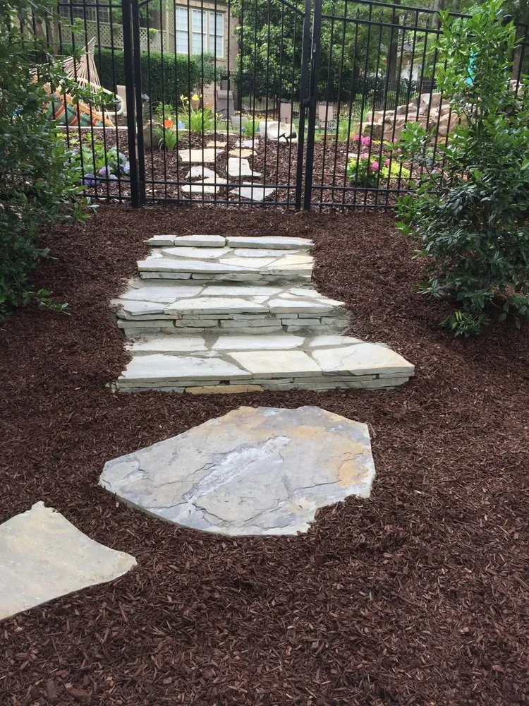 Expert garden landscaping for homes in Youngsville, NC by Stone's Lawn & Landscape