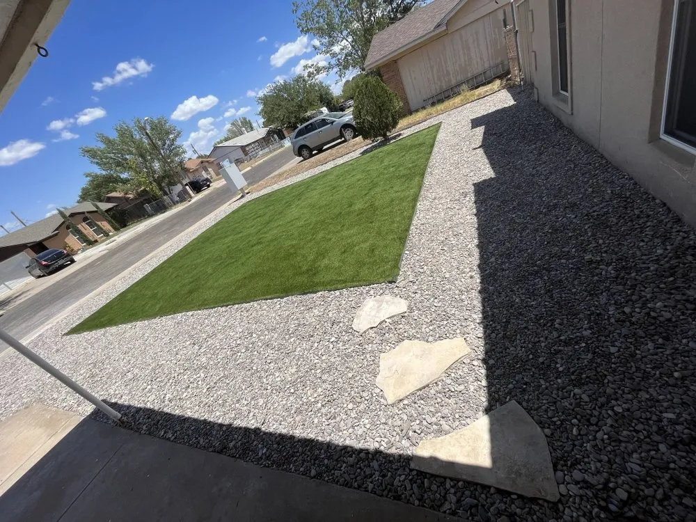 Professional outdoor landscaping for beautiful yards in Midland, TX by Stones Lawn & Tree