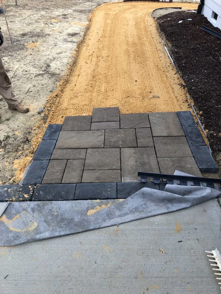 Custom garden landscaping in Holly Springs, NC - Stonetree Building Group