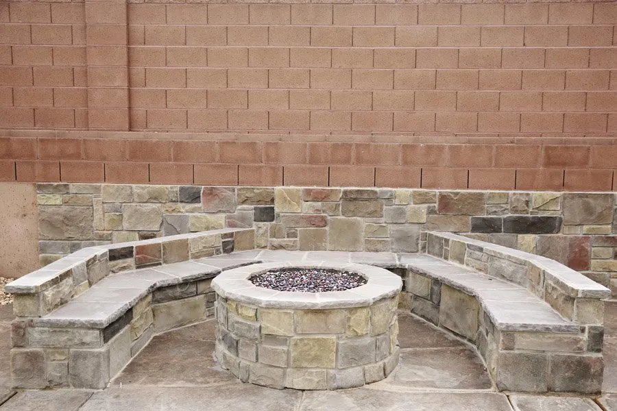 Custom outdoor landscaping in St George, UT by STONETREE