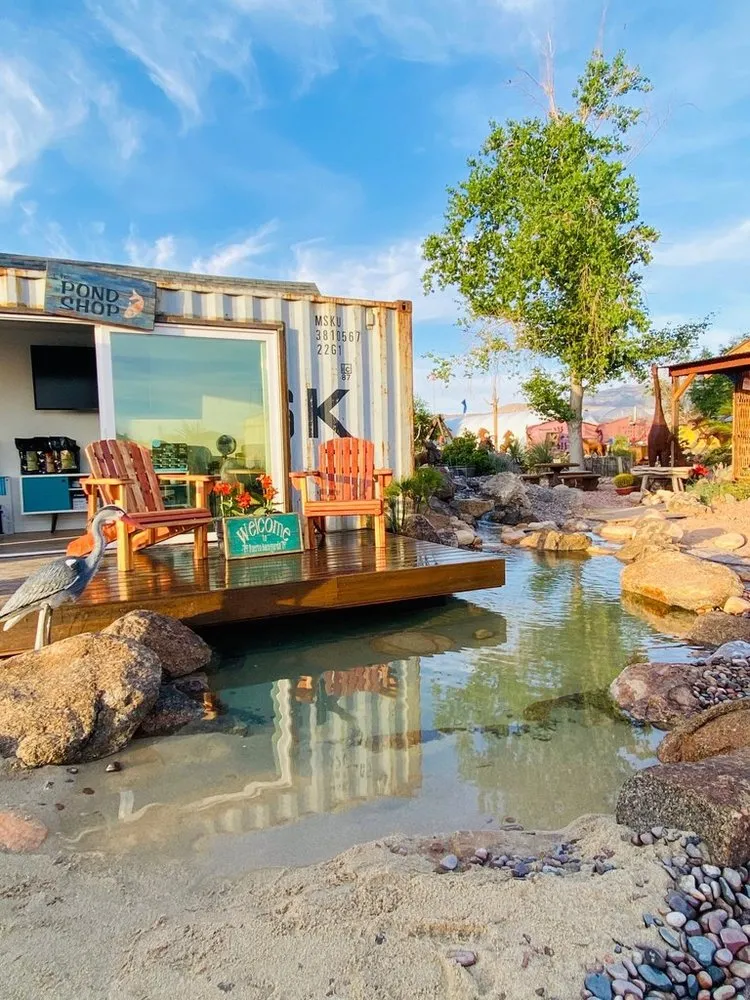 Custom outdoor landscaping in Las Vegas, NV by Stonewall Creek