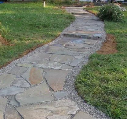 Custom yard cleanup service in Arnold, MD by Stoneworks By Design