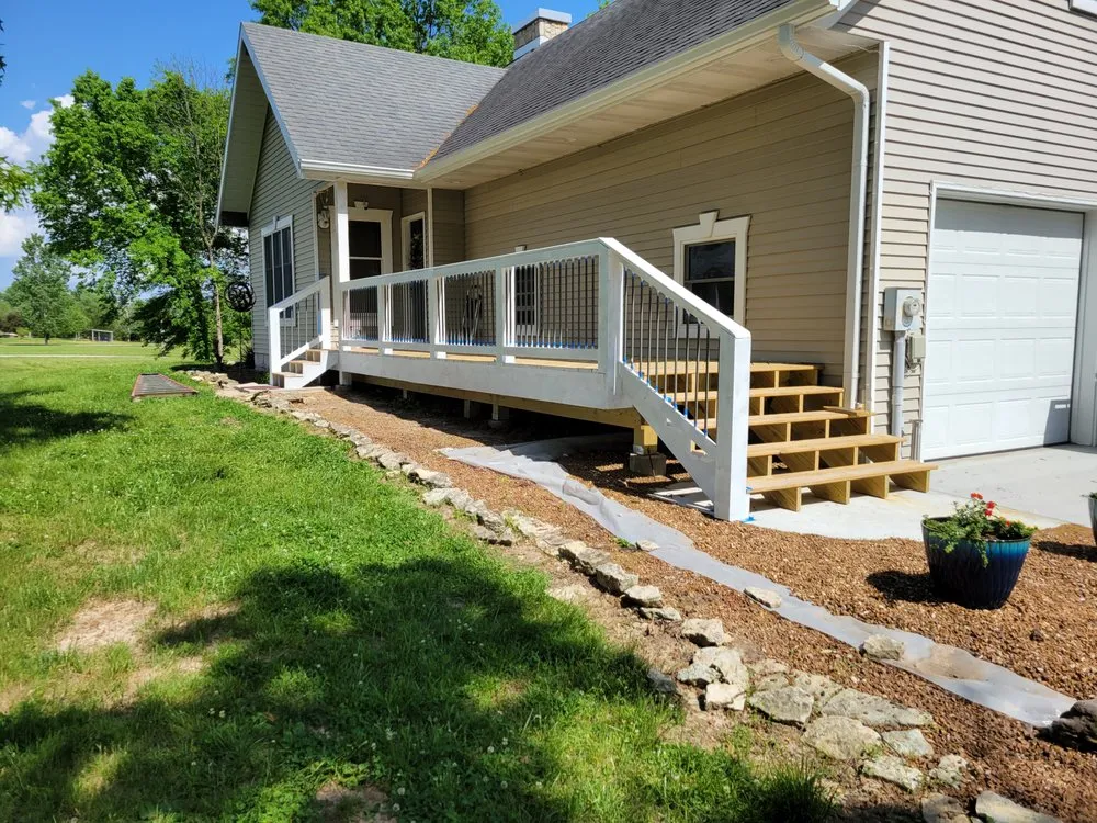 Affordable landscape installation for residential properties in California, MO by Stoneworks Construction