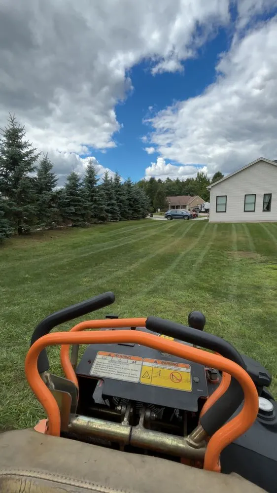 Professional garden landscaping with custom design in West Seneca, NY by Stoney Lawn Care