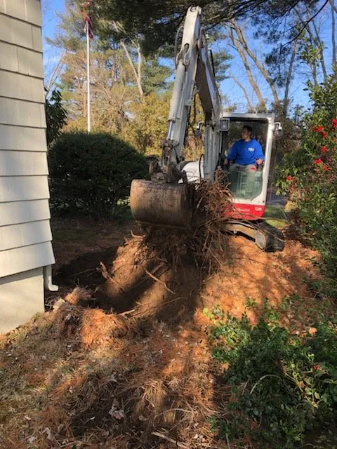 Affordable landscape installation for beautiful yards in North Chelmsford, MA by Stony Brook Landscaping