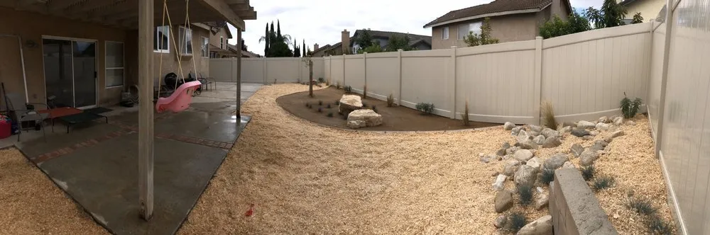 Custom lawn care service with custom design in Corona, CA by Stop the Drop Landscape Designs