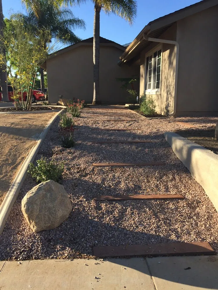 Expert landscape design for beautiful yards across Corona, CA - Stop the Drop Landscape Designs