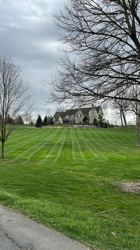 Custom residential landscaping in Schnecksville, PA by Stoudt Lawn Services