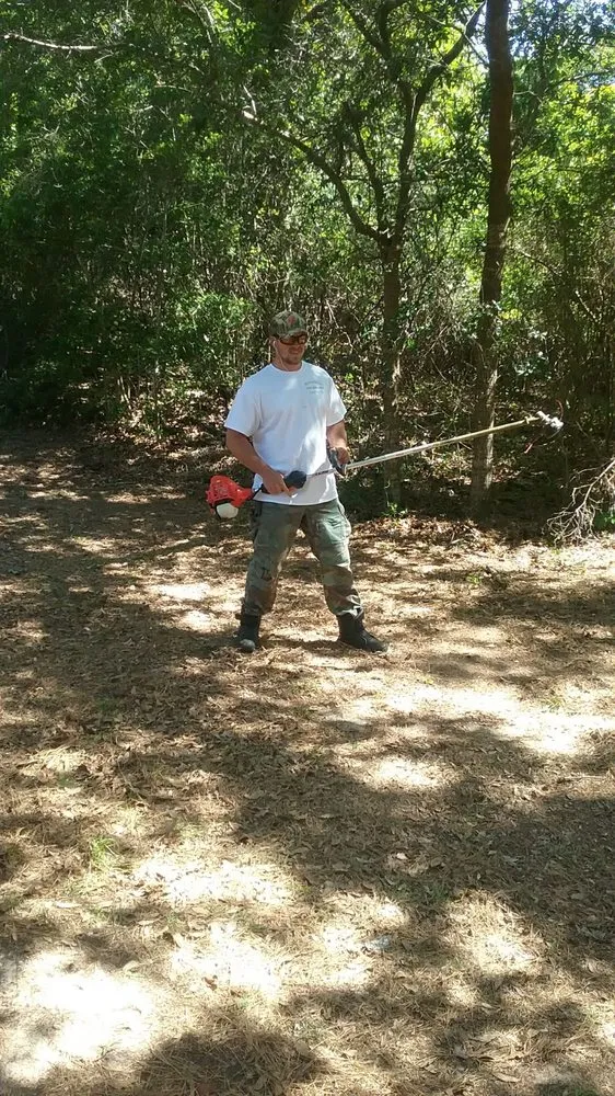 Custom yard cleanup service in Frisco, NC by Stoweboy's Lawn Service