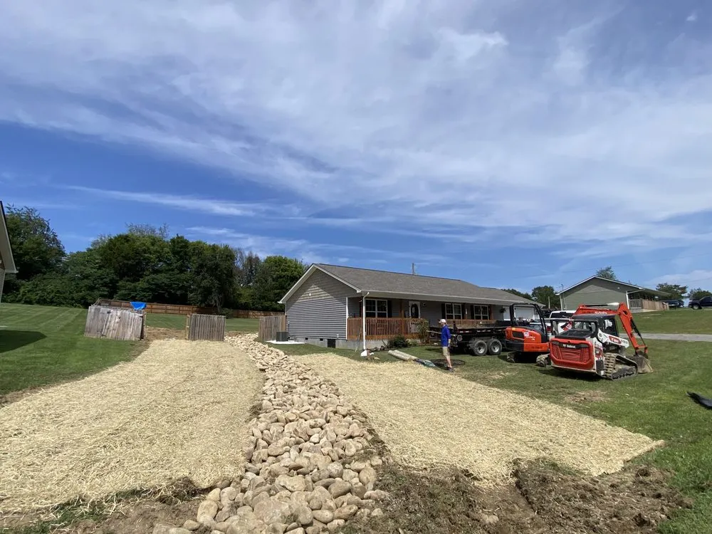 Expert yard cleanup service in Morristown, TN by Stowers Contracting