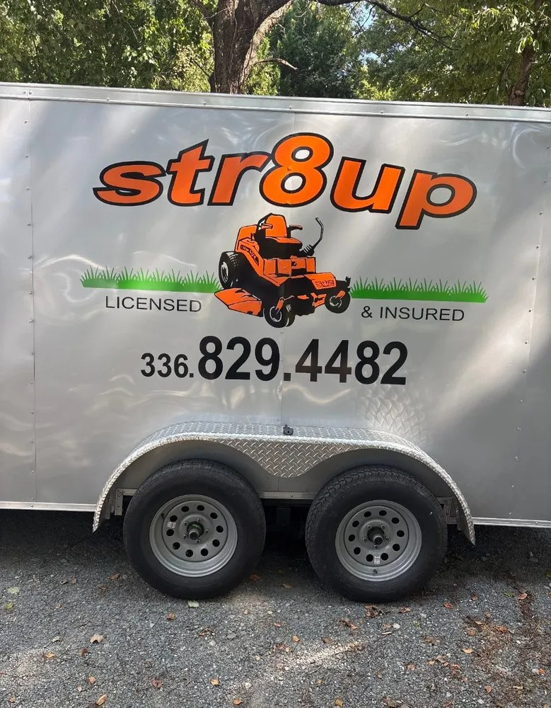 Custom yard cleanup service near you in Winston-Salem, NC by Str8up